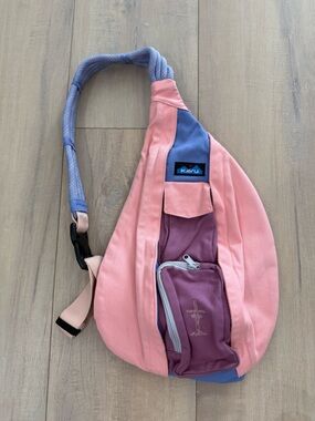 Kavu Pink, Purple & Blue Sling Crossbody